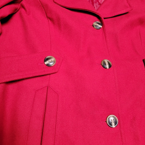 Gap Wool Satin Lined Winter Jacket Women's XL - Picture 2 of 5